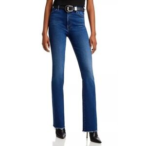 MOTHER The Hustler Heel Fray yakkity yak jeans Size 26 Denim Bootcut. $258 NWOT